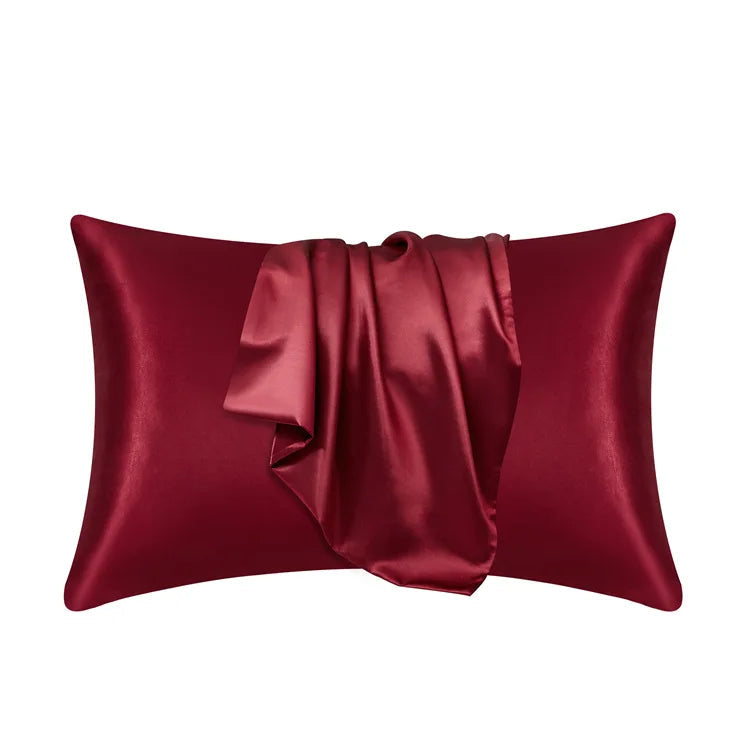 100% Silk Pillowcase for Hair and Skin – Hypoallergenic, Smooth, Standard Size, Multiple Elegant Colors 11