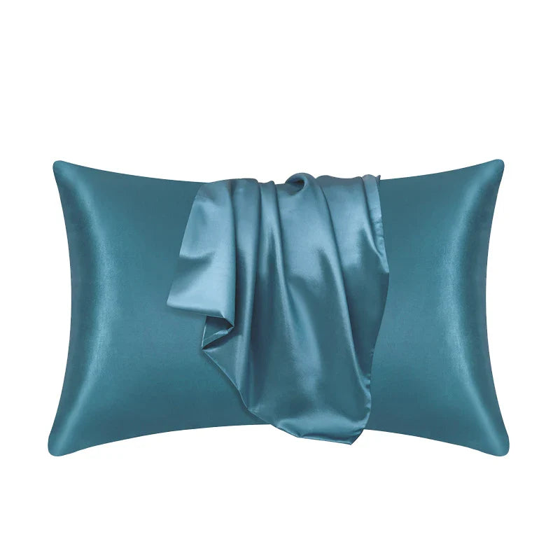 100% Silk Pillowcase for Hair and Skin – Hypoallergenic, Smooth, Standard Size, Multiple Elegant Colors 12