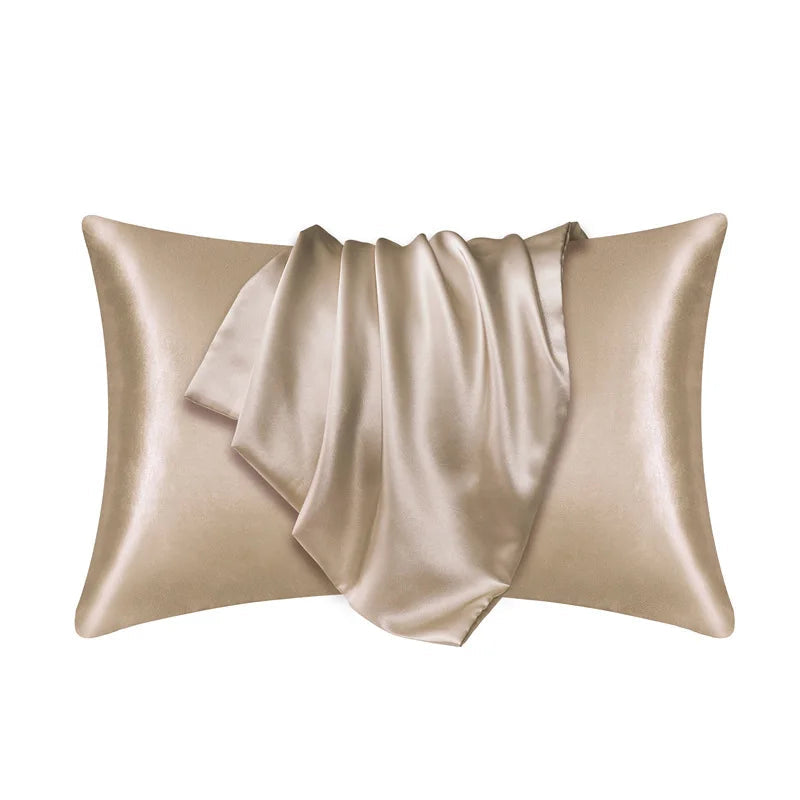 100% Silk Pillowcase for Hair and Skin – Hypoallergenic, Smooth, Standard Size, Multiple Elegant Colors 14