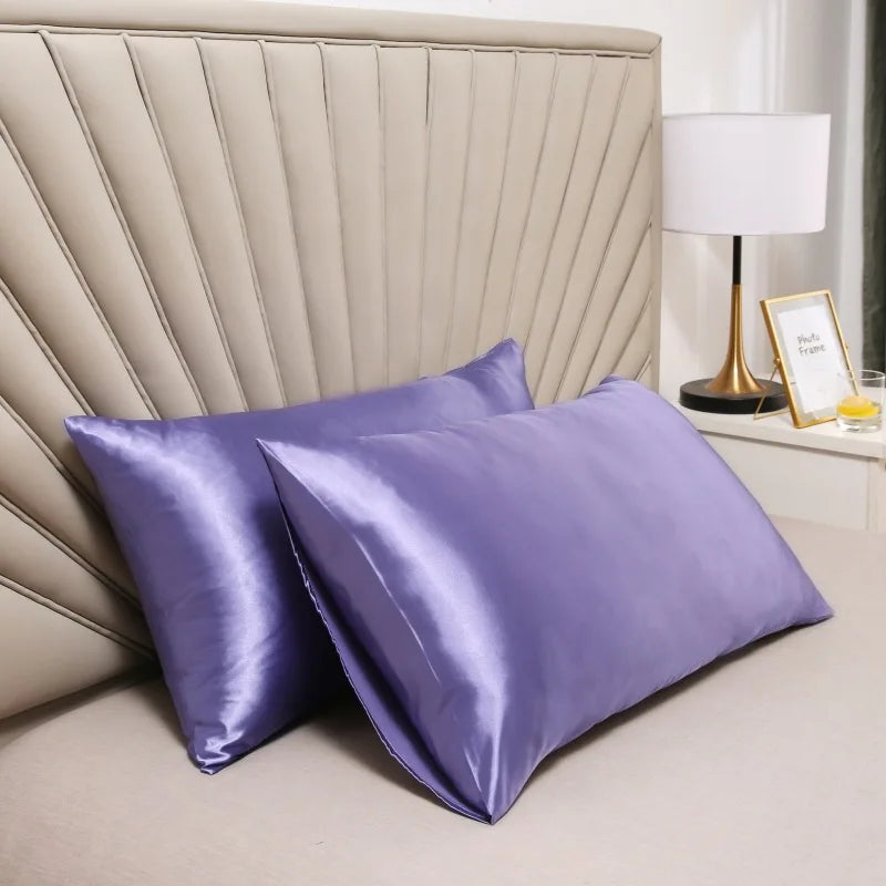 100% Silk Pillowcase for Hair and Skin – Hypoallergenic, Smooth, Standard Size, Multiple Elegant Colors 4
