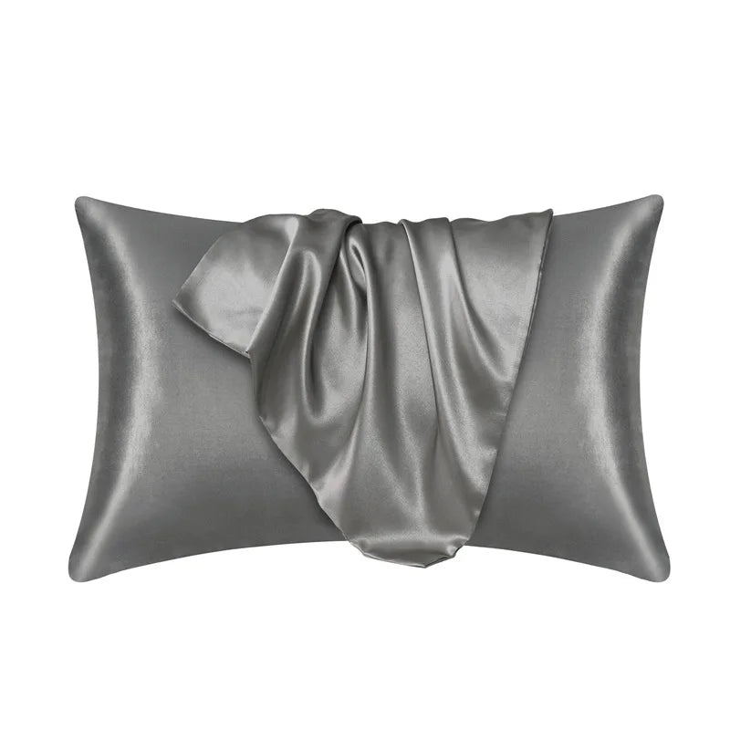 100% Silk Pillowcase for Hair and Skin – Hypoallergenic, Smooth, Standard Size, Multiple Elegant Colors 7