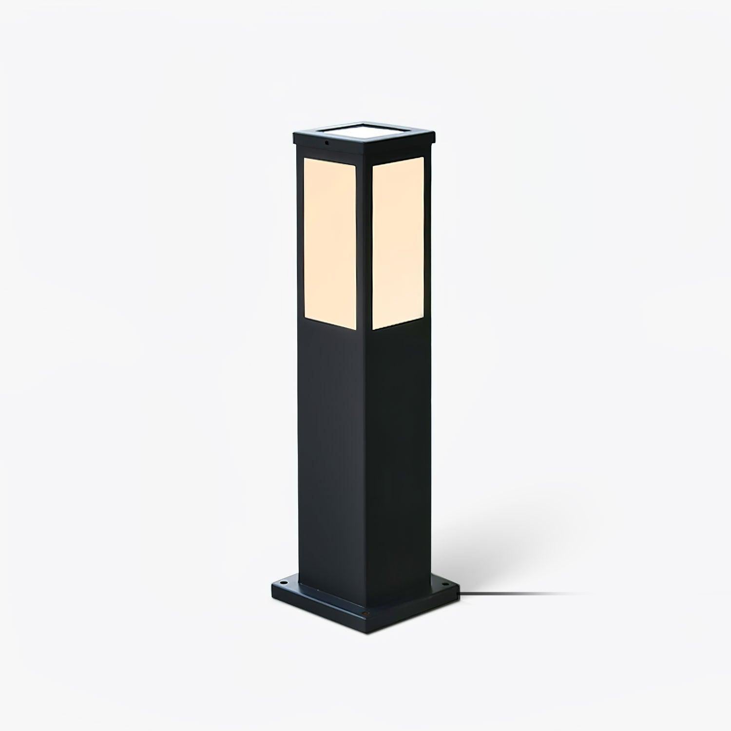 Modern Outdoor Bollard Light - Weather-Resistant Aluminum Landscape Lighting for Pathways and Gardens 1