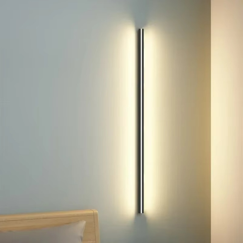 Nordic LED Wall Sconce Light in Aluminium – Minimalist Wall Lamp for Modern Spaces, Soft Ambient Glow, Easy Installation 5