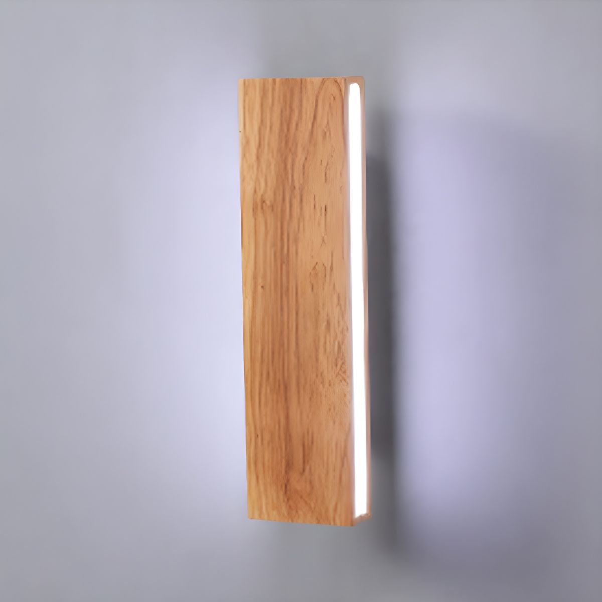 Rotatable Wood LED Wall Light – Modern Wall Sconce for Hallway and Bedroom, Energy-Efficient Illumination 9