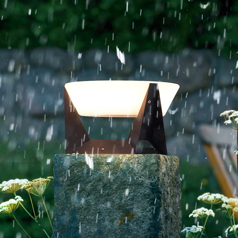 Solar-Powered Outdoor Column Light – Waterproof LED Landscape Lighting for Pathways and Gardens 6