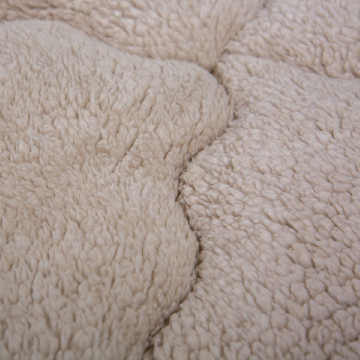 Teddy Blanket 2-in-1 Duvet and Bedspread, Iced Coffee Taupe, Soft Heat-Regulating Fabric, Versatile for All Seasons, Easy Care 2