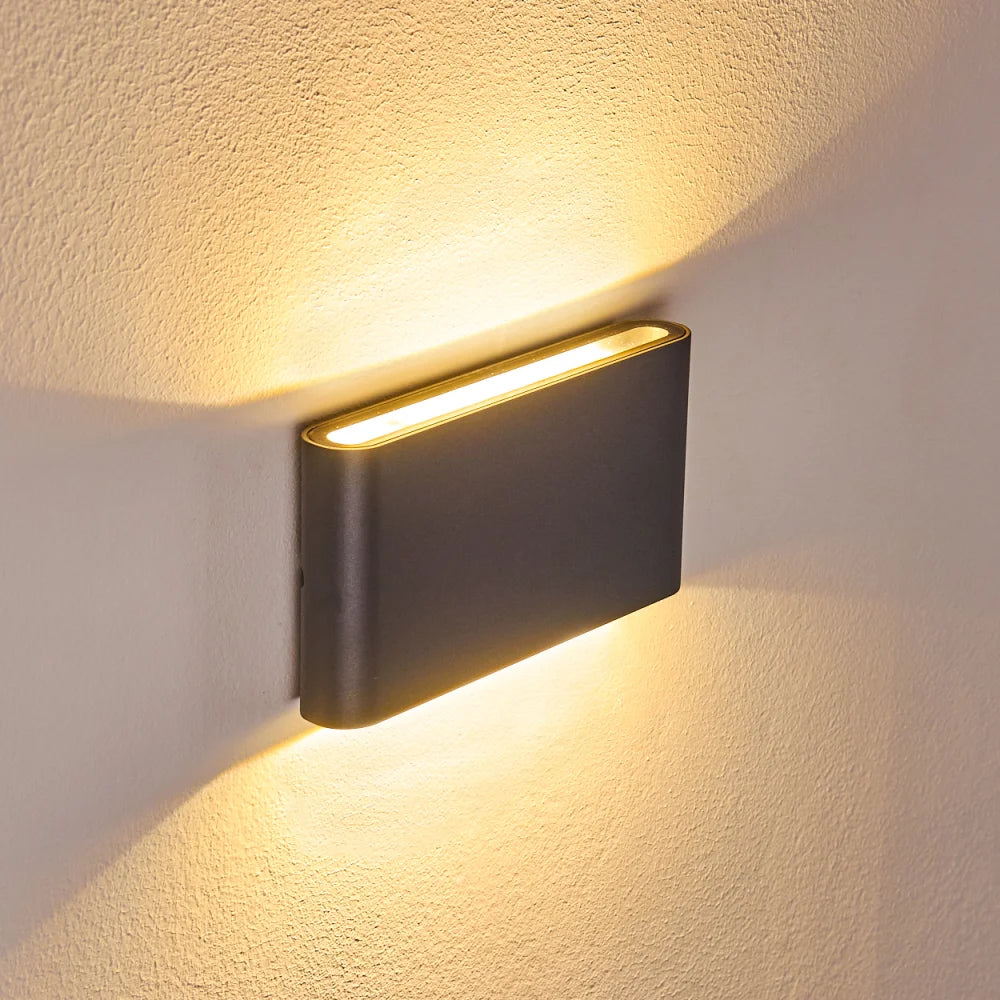 Waterproof Aluminum Outdoor Wall Light with Dual-Light Effect – Energy Efficient LED Outdoor Sconce for Exterior Use 4