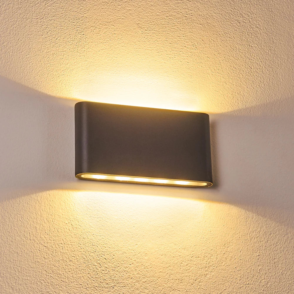 Waterproof Aluminum Outdoor Wall Light with Dual-Light Effect – Energy Efficient LED Outdoor Sconce for Exterior Use 5