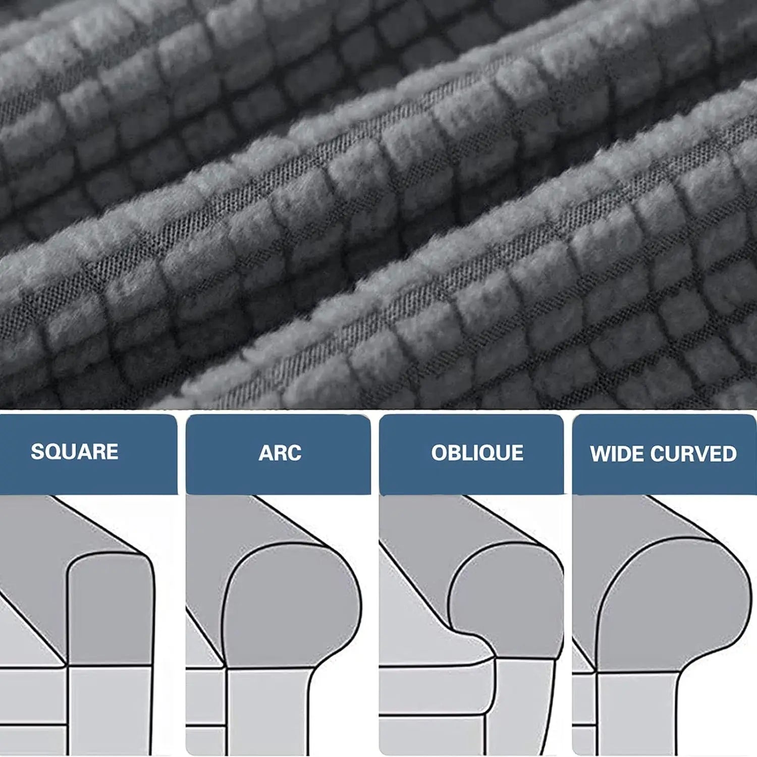 Waterproof Quilted Armrest Covers – 2-Piece Stretch Sofa Arm Protectors for Couch and Sofa, Anti-Slip, Machine Washable 6
