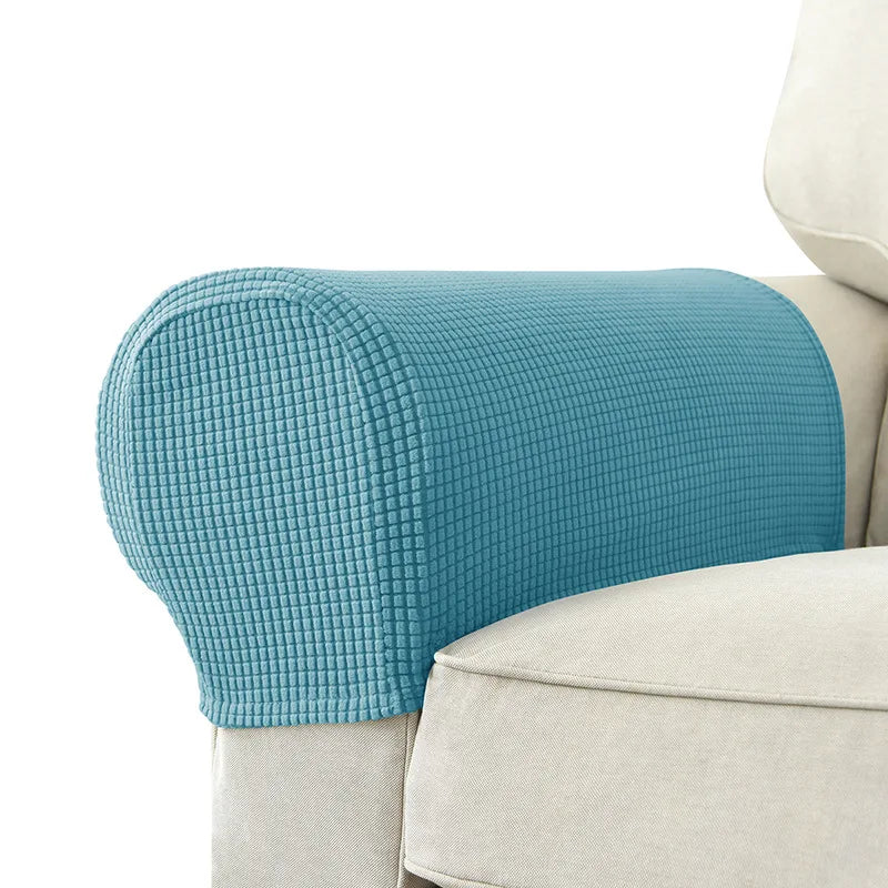 Waterproof Quilted Armrest Covers – 2-Piece Stretch Sofa Arm Protectors for Couch and Sofa, Anti-Slip, Machine Washable 7